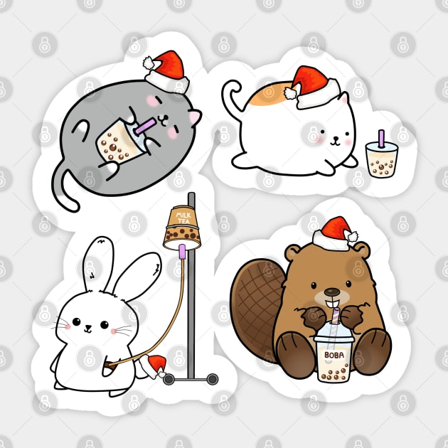 Christmas Sticker Bundle 4 Sticker by SirBobalot